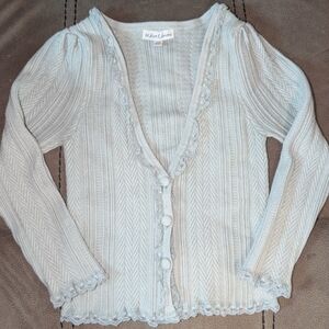 Sage Green For love And Lemons Xxs Cardigan